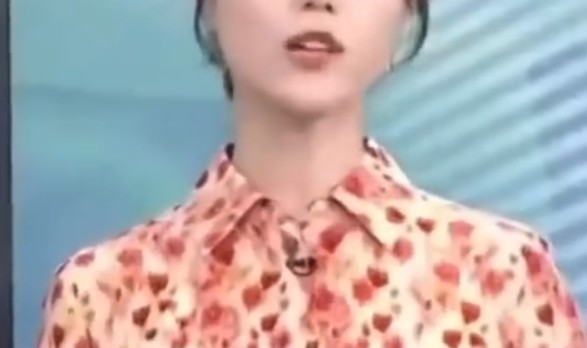 台湾TVBS电视台主持人谭伊伦：两岸如果要开战的话，我愿意上战场